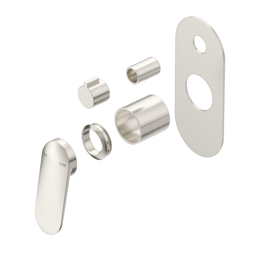 Lantra Shower Mixer Diverter - 1P - TRIM KIT ONLY - Brushed Nickel