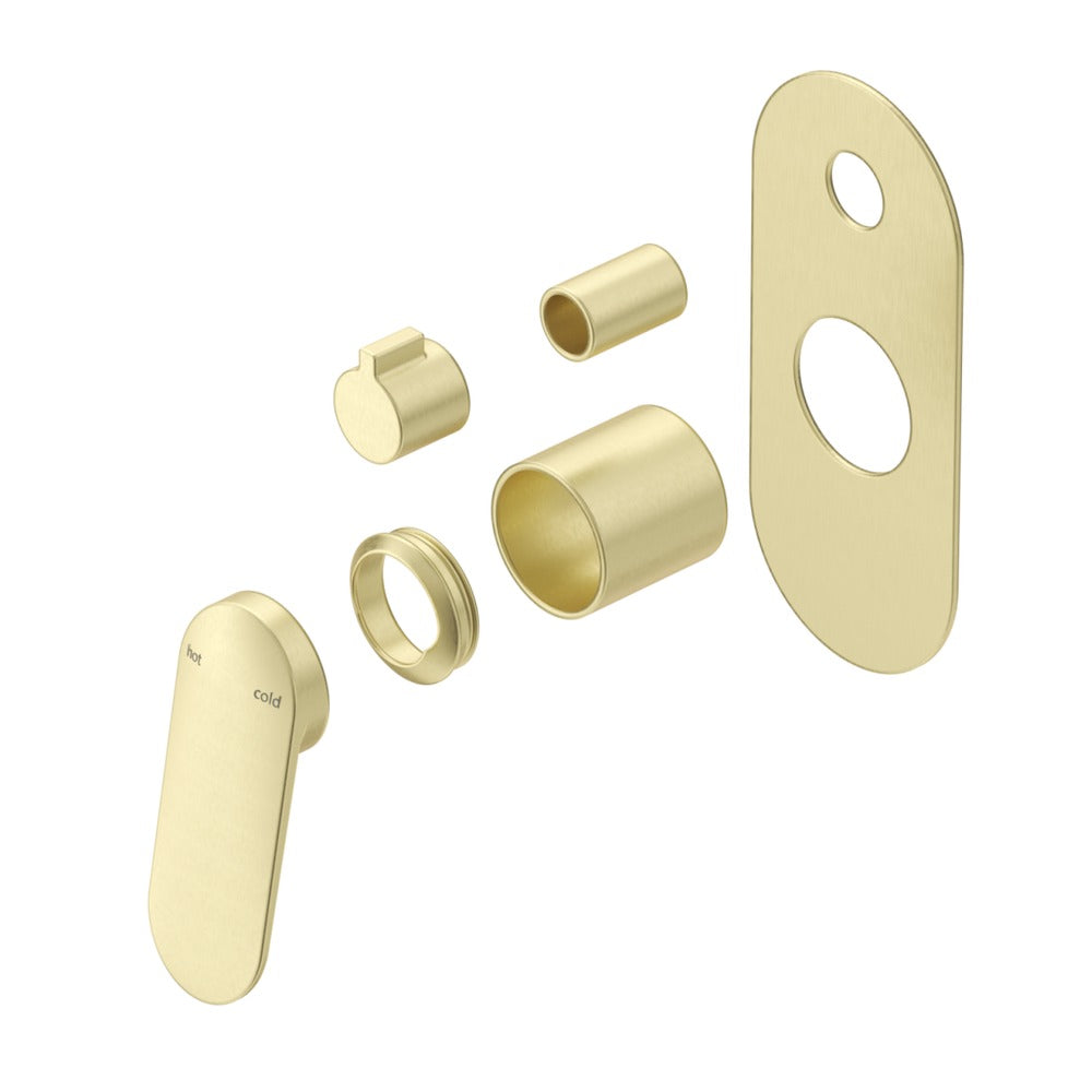Lantra Shower Mixer Diverter - 1P - TRIM KIT ONLY - French Gold