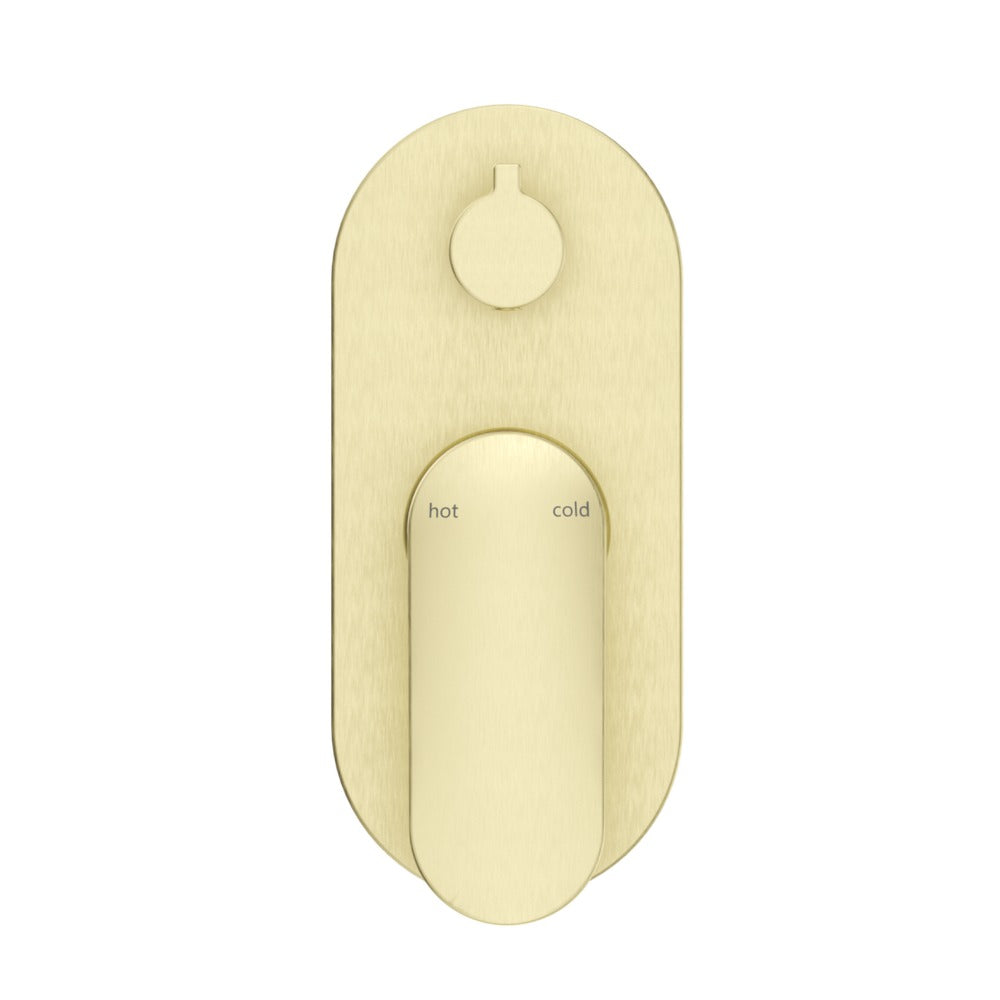 Lantra Shower Mixer Diverter - 1P - TRIM KIT ONLY - French Gold