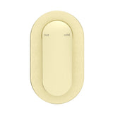 Lantra Shower Mixer - Oval Plate - TRIM KIT ONLY - French Gold