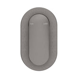 Lantra Shower Mixer - Oval Plate - TRIM KIT ONLY - Gunmetal