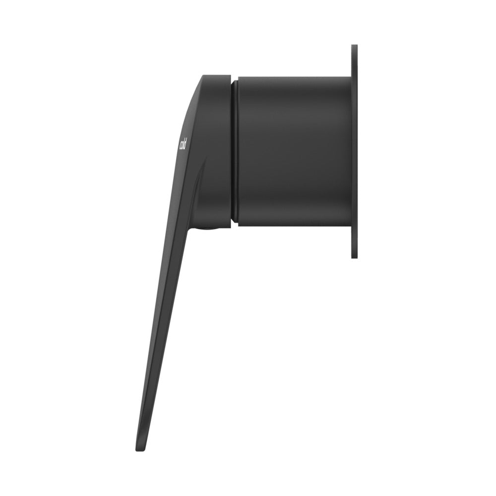 Lantra Shower Mixer - Round Plate - TRIM KIT ONLY - Black