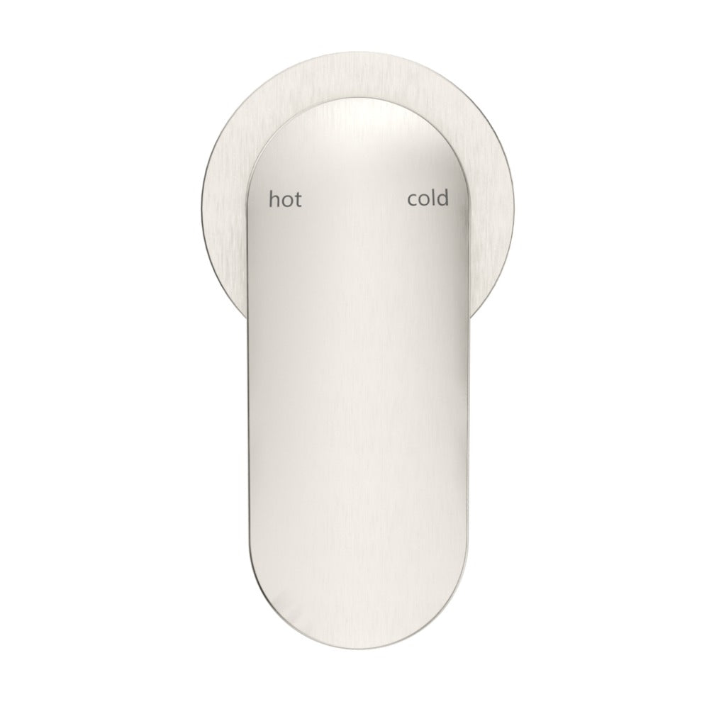 Lantra Shower Mixer - Round Plate - TRIM KIT ONLY - Brushed Nickel