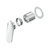 Lantra Shower Mixer - Round Plate - TRIM KIT ONLY - Chrome