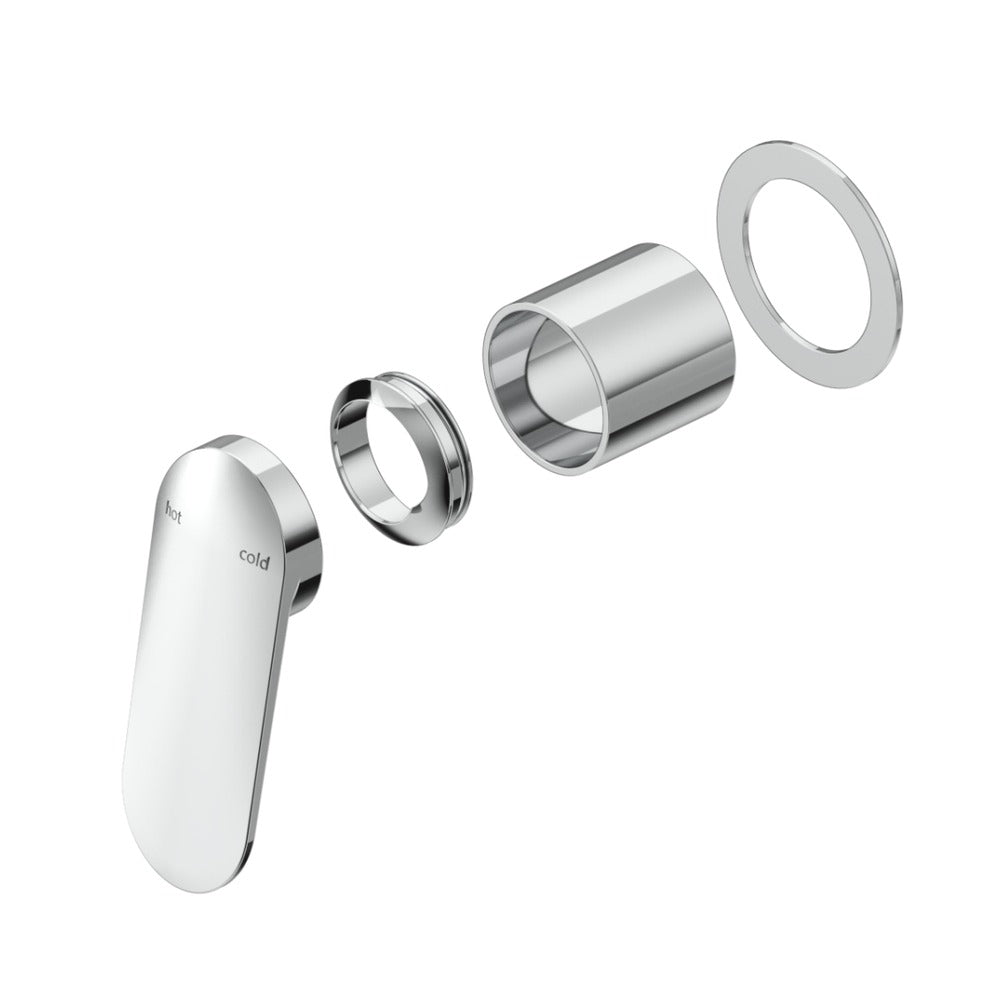 Lantra Shower Mixer - Round Plate - TRIM KIT ONLY - Chrome