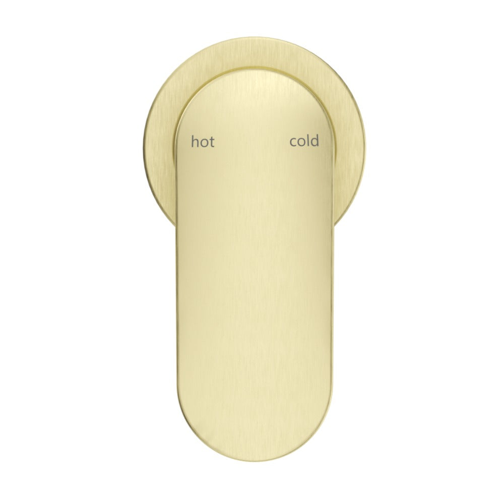 Lantra Shower Mixer - Round Plate - TRIM KIT ONLY - French Gold