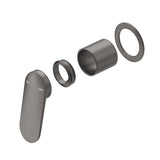 Lantra Shower Mixer - Round Plate - TRIM KIT ONLY - Gunmetal