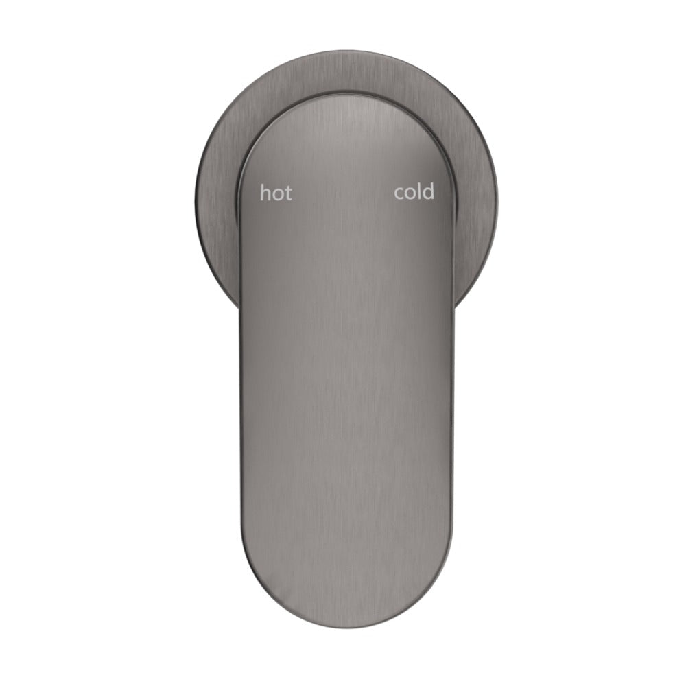 Lantra Shower Mixer - Round Plate - TRIM KIT ONLY - Gunmetal