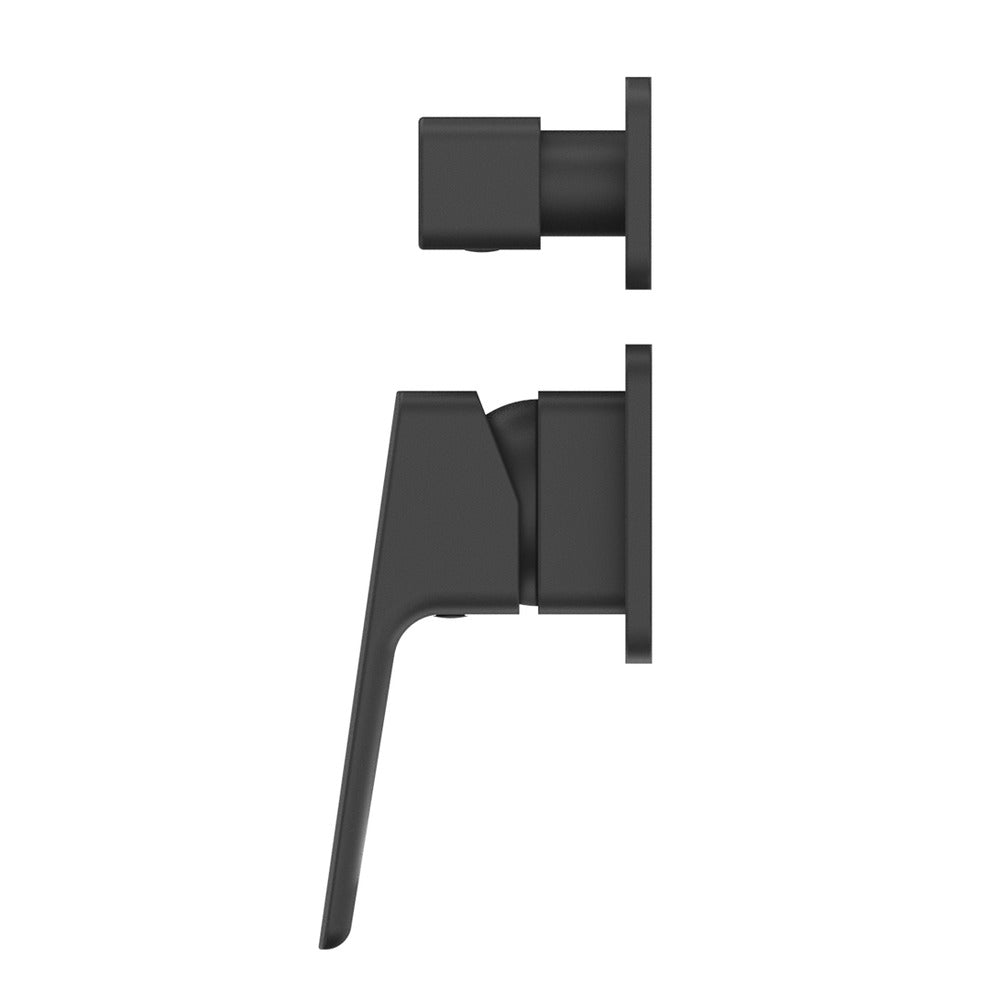 Tiago Shower Mixer Diverter - 2P - TRIM KIT ONLY - Black