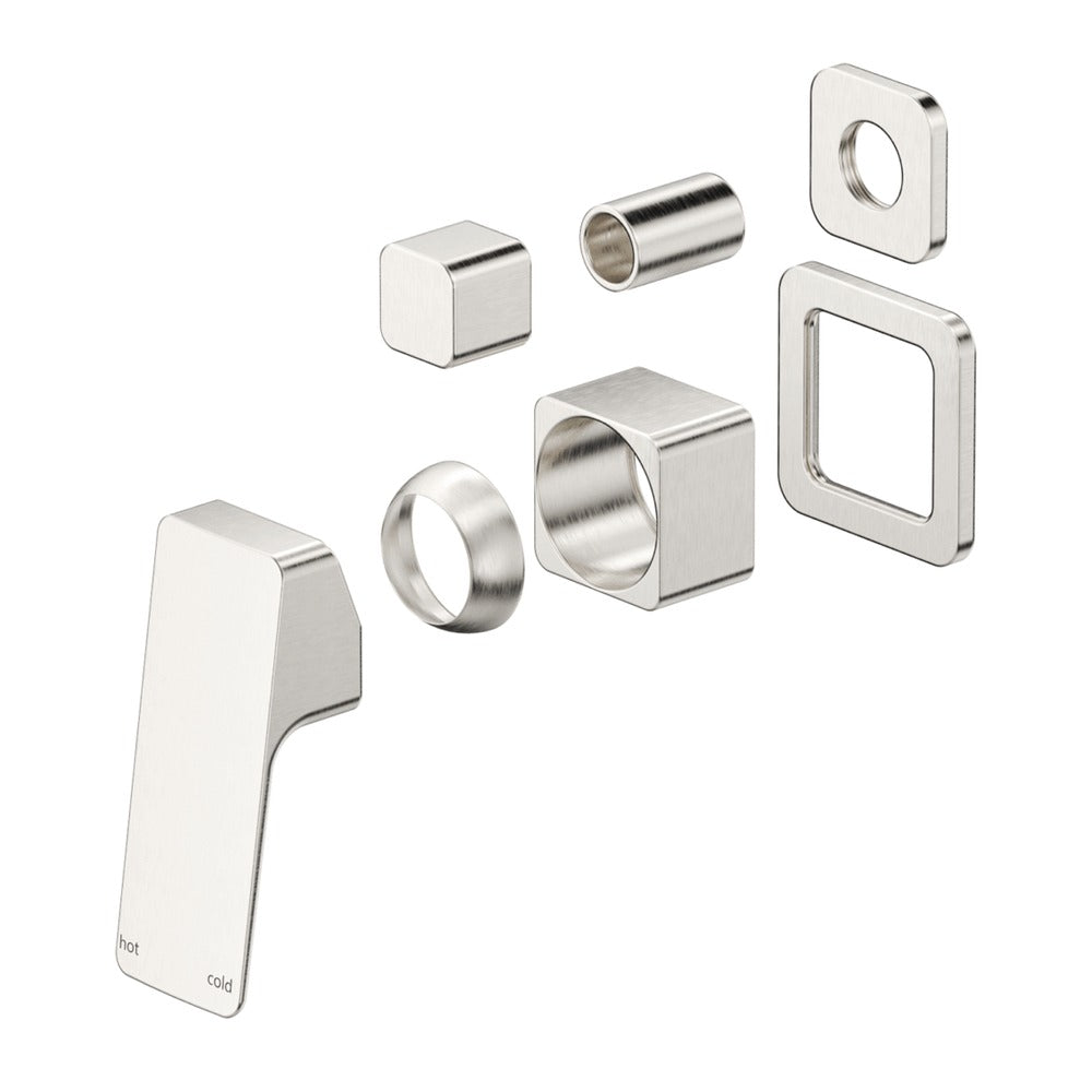 Tiago Shower Mixer Diverter - 2P - TRIM KIT ONLY - Brushed Nickel