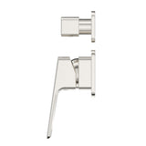 Tiago Shower Mixer Diverter - 2P - TRIM KIT ONLY - Brushed Nickel