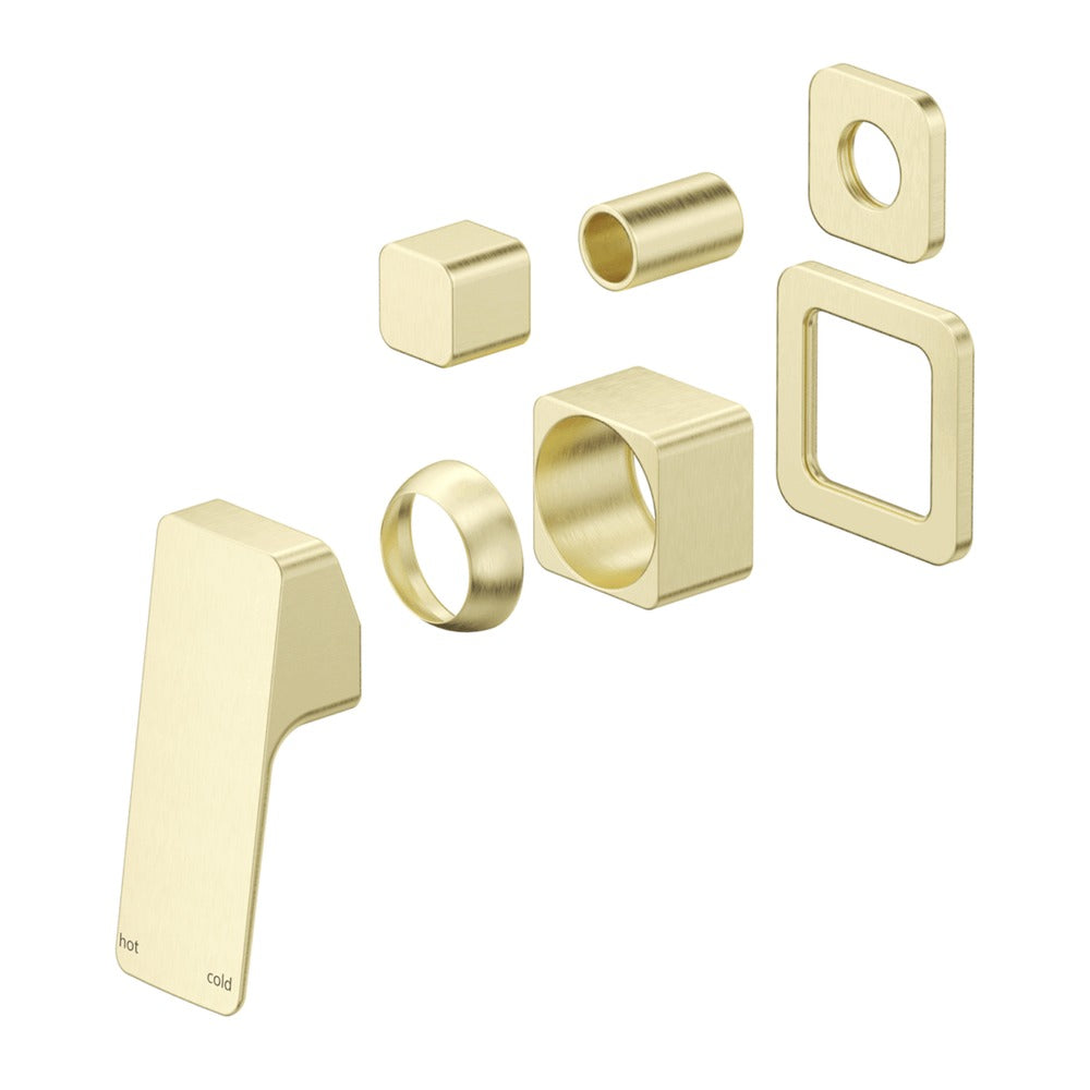 Tiago Shower Mixer Diverter - 2P - TRIM KIT ONLY - French Gold
