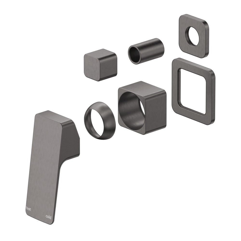 Tiago Shower Mixer Diverter - 2P - TRIM KIT ONLY - Gunmetal