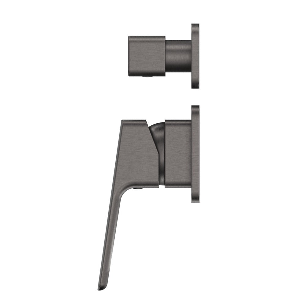 Tiago Shower Mixer Diverter - 2P - TRIM KIT ONLY - Gunmetal