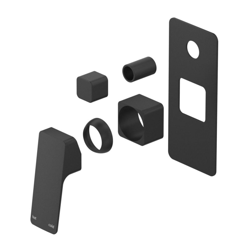Tiago Shower Mixer Diverter - TRIM KIT ONLY - Black