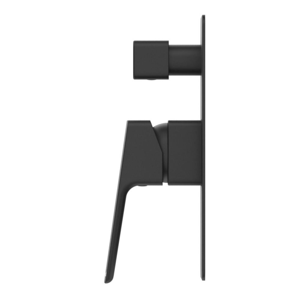 Tiago Shower Mixer Diverter - TRIM KIT ONLY - Black