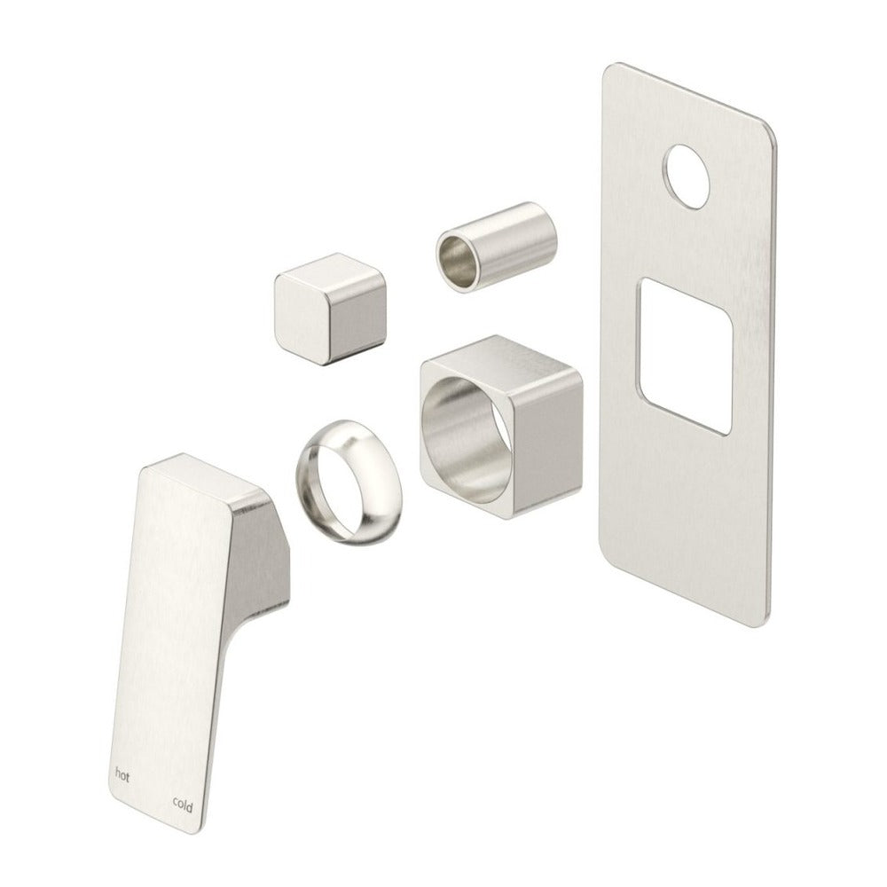 Tiago Shower Mixer Diverter - TRIM KIT ONLY - Brushed Nickel