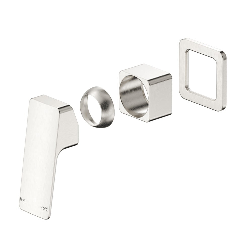 Tiago Shower Mixer - Small Plate - TRIM KIT ONLY - Brushed Nickel