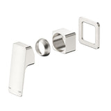 Tiago Shower Mixer - Small Plate - TRIM KIT ONLY - Brushed Nickel