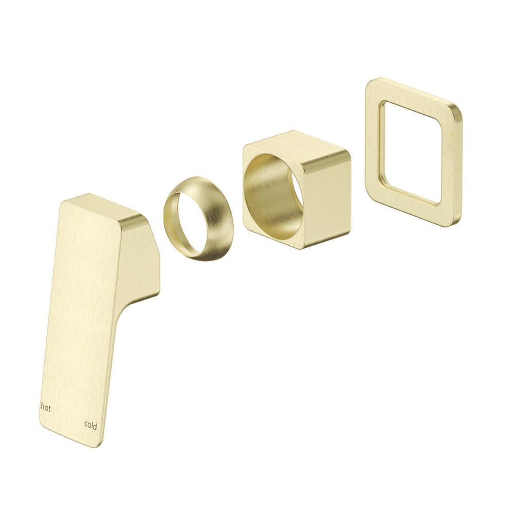 Tiago Shower Mixer - Small Plate - TRIM KIT ONLY - French Gold