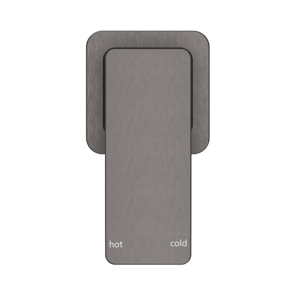 Tiago Shower Mixer - Small Plate - TRIM KIT ONLY - Gunmetal