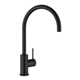 Mica Gooseneck Sink Mixer - Black