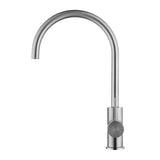 Mica Gooseneck Sink Mixer - Brushed Nickel