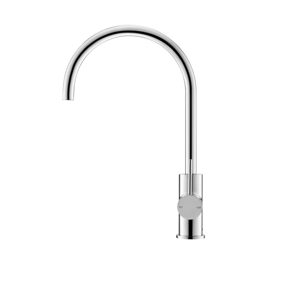 Mica Gooseneck Sink Mixer - Chrome