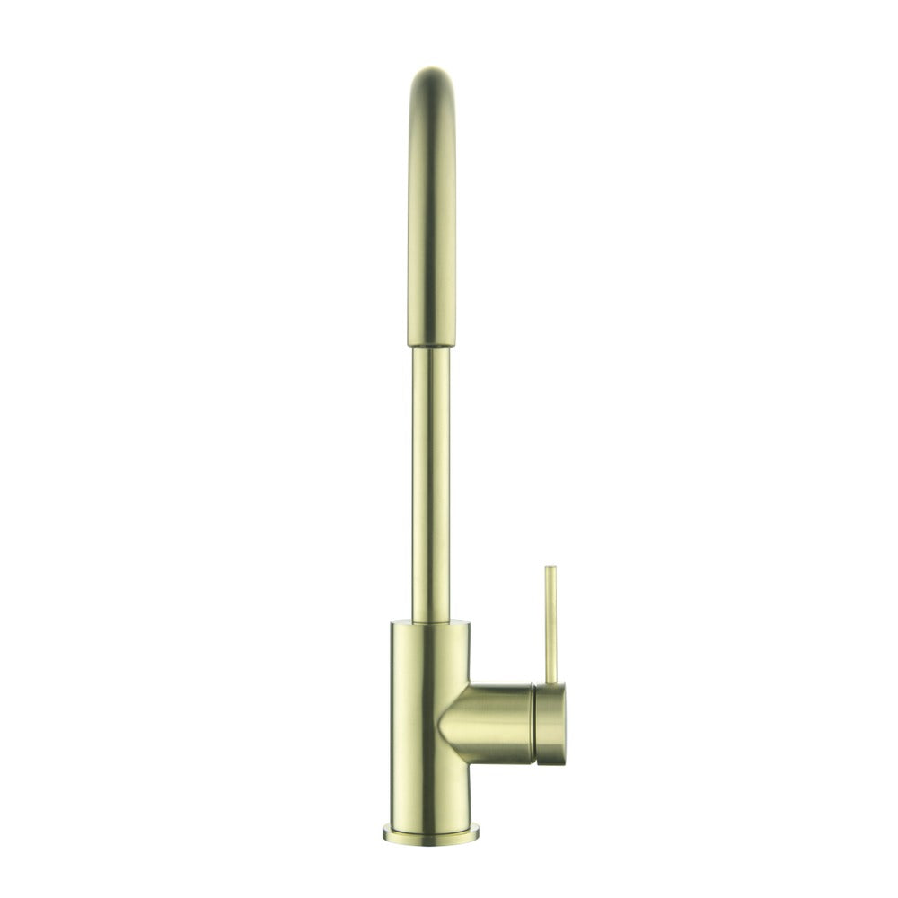 Mica Gooseneck Sink Mixer - French Gold