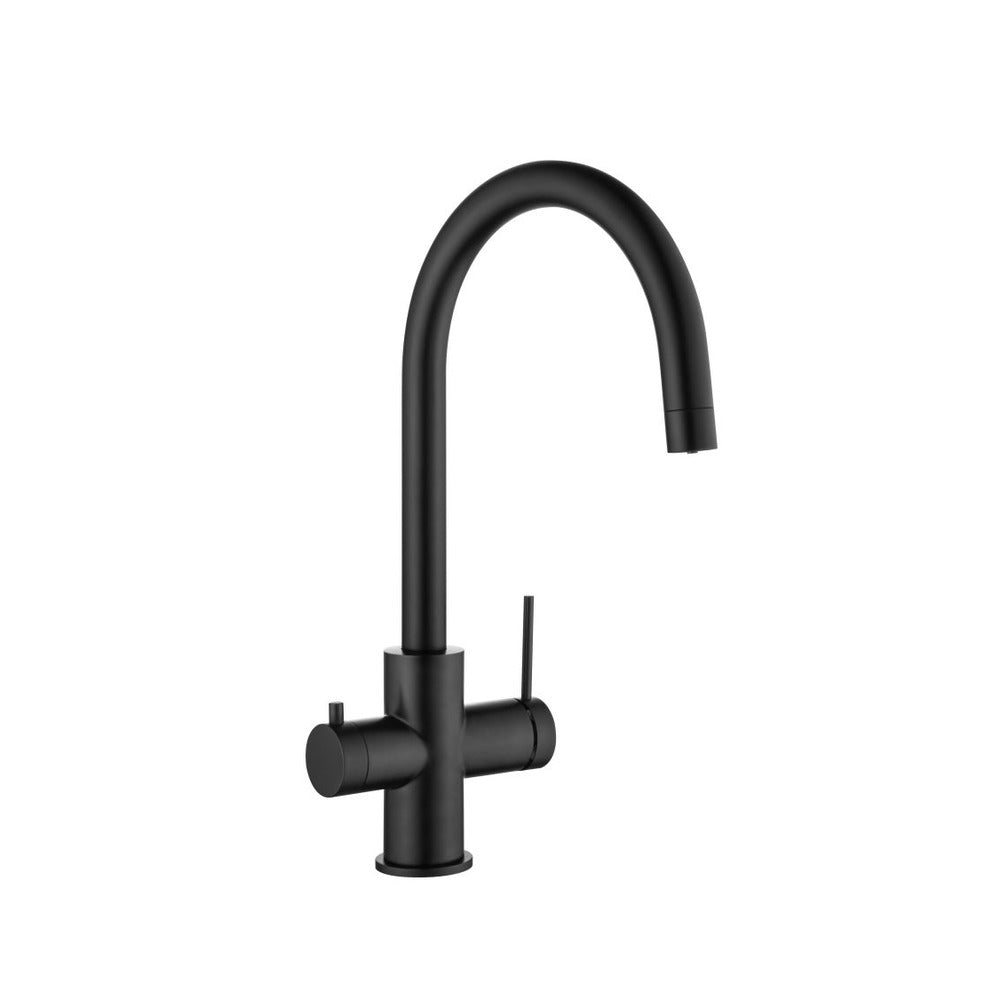 Mica 3-Way Filter Sink Mixer - Black