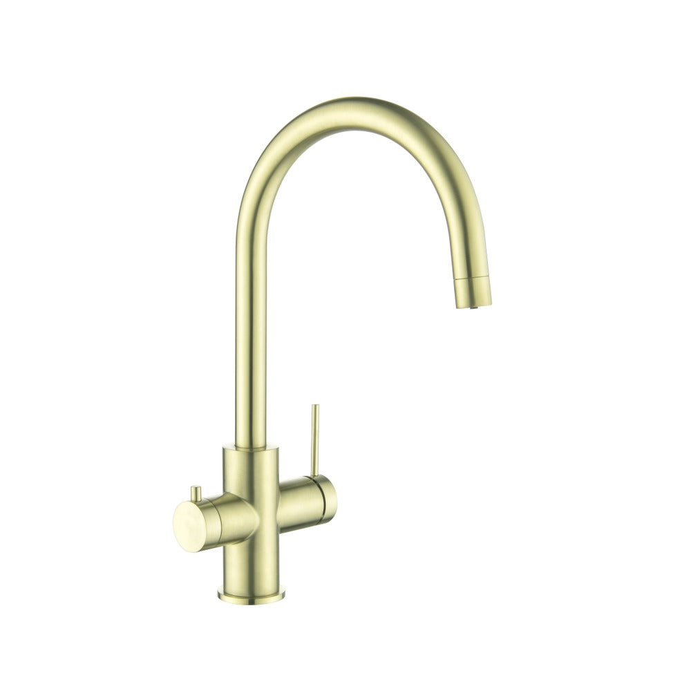 Mica 3-Way Filter Sink Mixer - French Gold