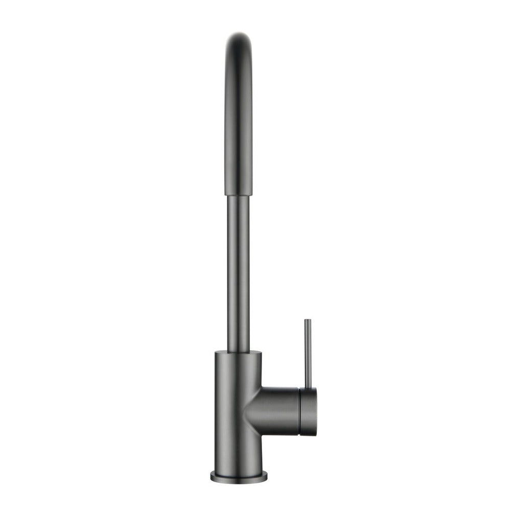 Mica Gooseneck Sink Mixer - Gunmetal