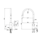 Mica Pull-Out Sink Mixer - Chrome