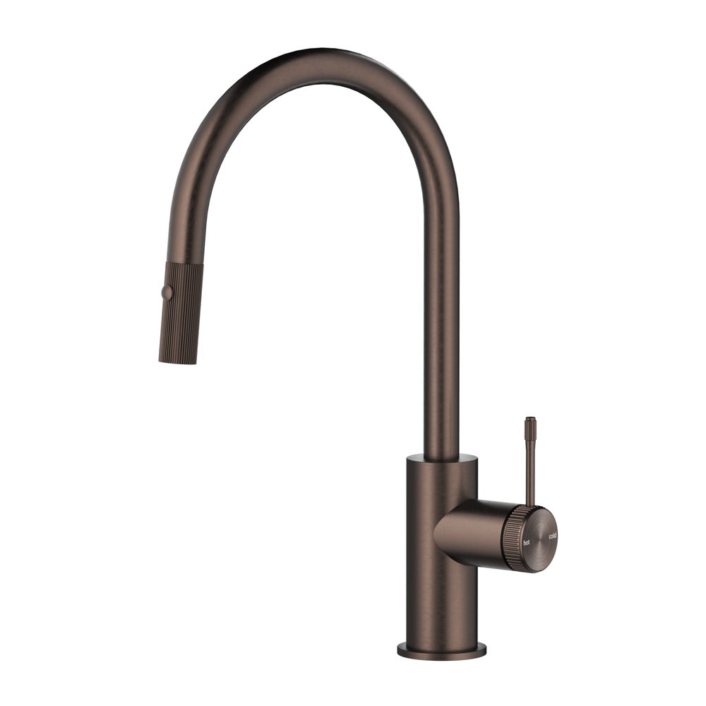 Mica Fluted Pull-Out Sink Mixer