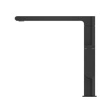 Beki Sink Mixer in Black - rear mounting detail, kitchen tapware