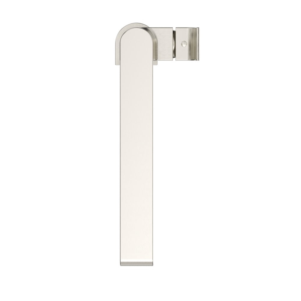 Beki Sink Mixer in Brushed Nickel - angled product view