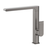 Beki Sink Mixer in Gunmetal - close-up detail view