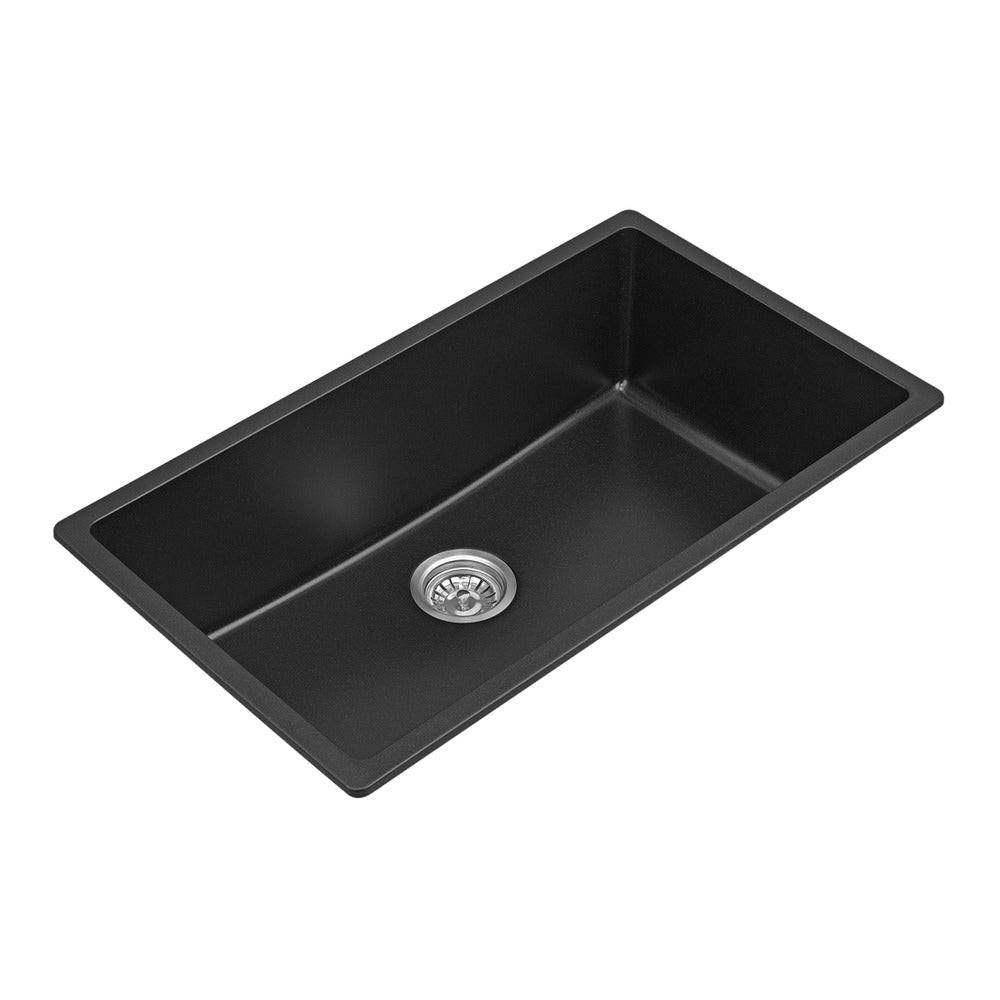 Fomos Sink 790 x 460mm - Single Bowl - Black