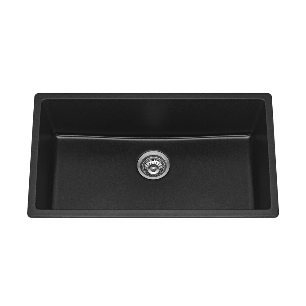Fomos Sink 790 x 460mm - Single Bowl - Black