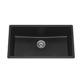 Fomos Sink 790 x 460mm - Single Bowl - Black