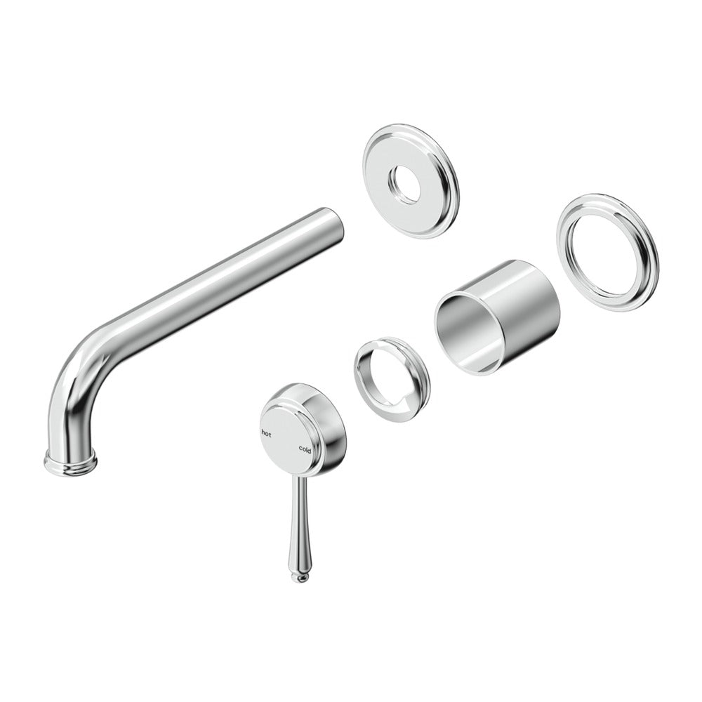 Mica Heritage Wall-Spout Combo - TRIM KIT ONLY - Chrome