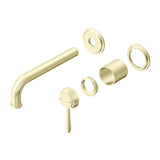 Mica Heritage Wall-Spout Combo - TRIM KIT ONLY - French Gold