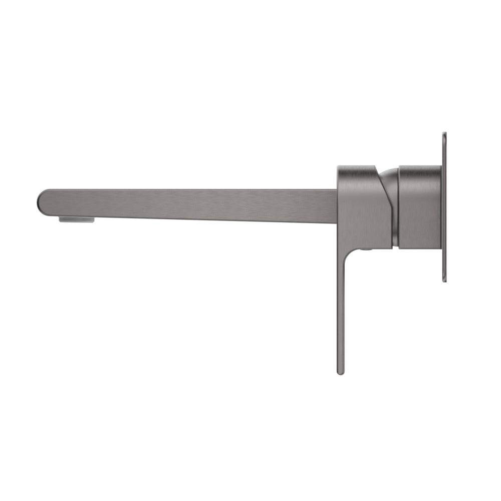 Beki Wall-Spout Combo - 1P - TRIM KIT ONLY in Gunmetal - full product view