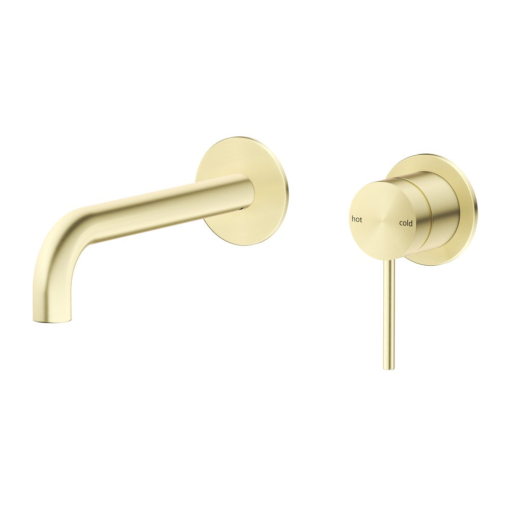 Mica Wall-Spout Combo - Curved Spout - 2P - TRIM KIT ONLY