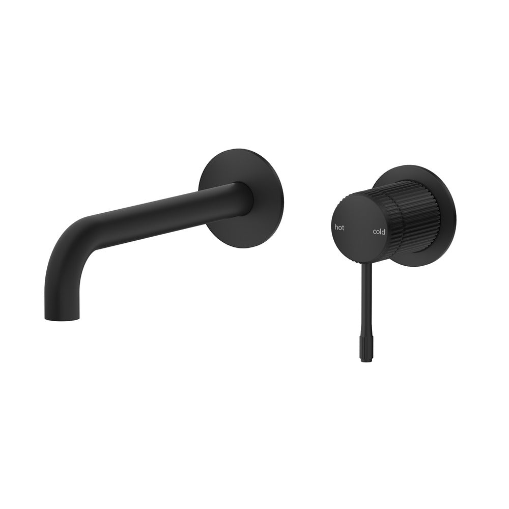 Mica Fluted Wall-Spout Combo