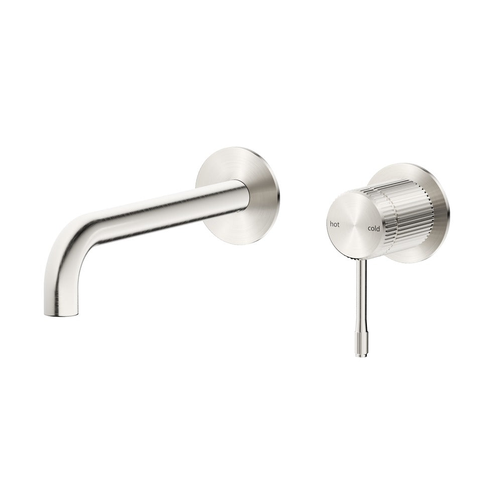 Mica Fluted Wall-Spout Combo