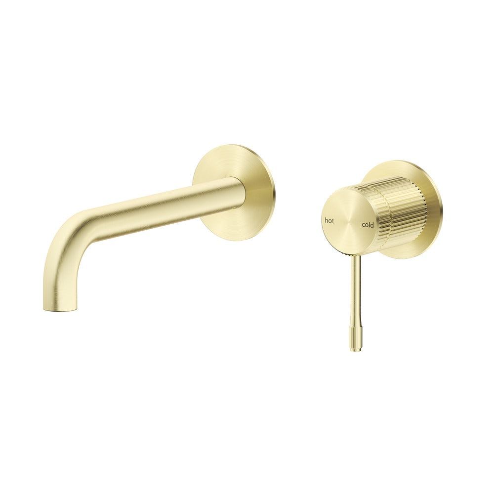 Mica Fluted Wall-Spout Combo