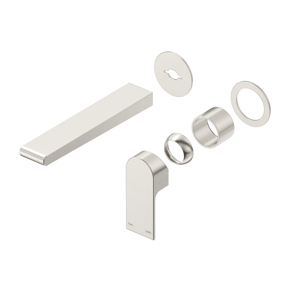 Eleniko Wall-Spout Combo - 2P - TRIM KIT ONLY - Brushed Nickel