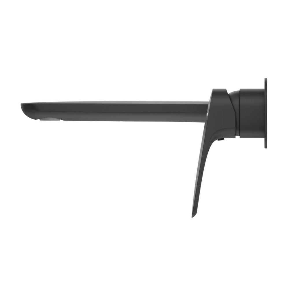 Kaza Wall-Spout Combo - 2P - TRIM KIT ONLY - Black