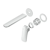 Kaza Wall-Spout Combo - 2P - TRIM KIT ONLY - Chrome